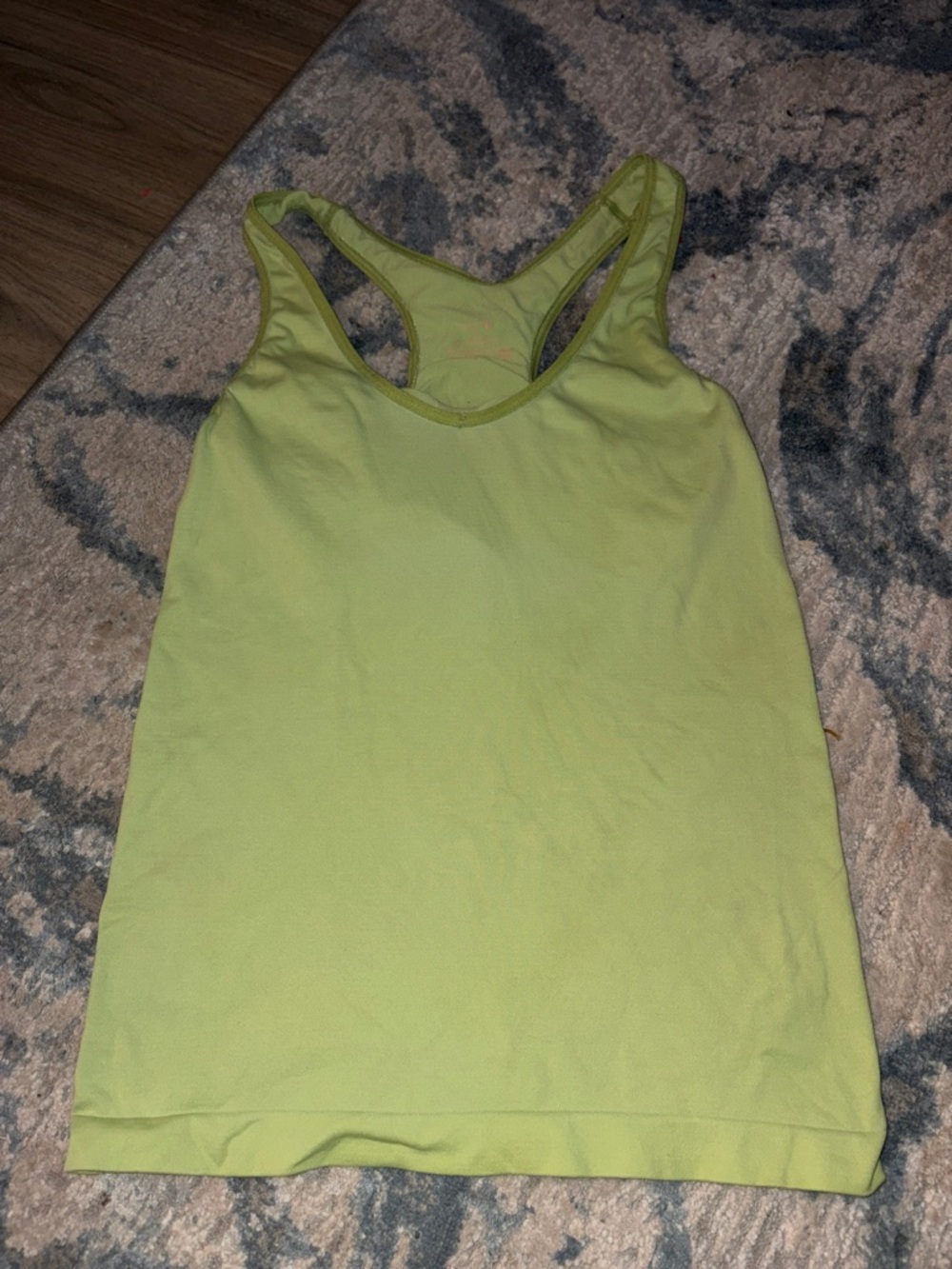 Women’s Racerback Tank Top in Lime Green